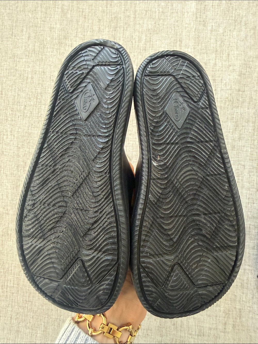 Chacos Chillos Kids Youth Size 3 Tie Dye Sandals Slip on Summer pool beach - Picture 2 of 10